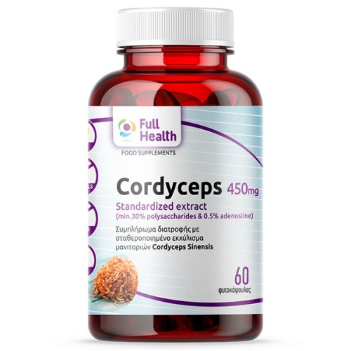 FULL HEALTH Cordyceps Extract 900 mg 60 Vcaps