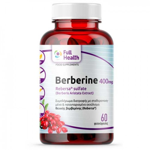 Berberine 400 mg 60 Vcaps - Full Health