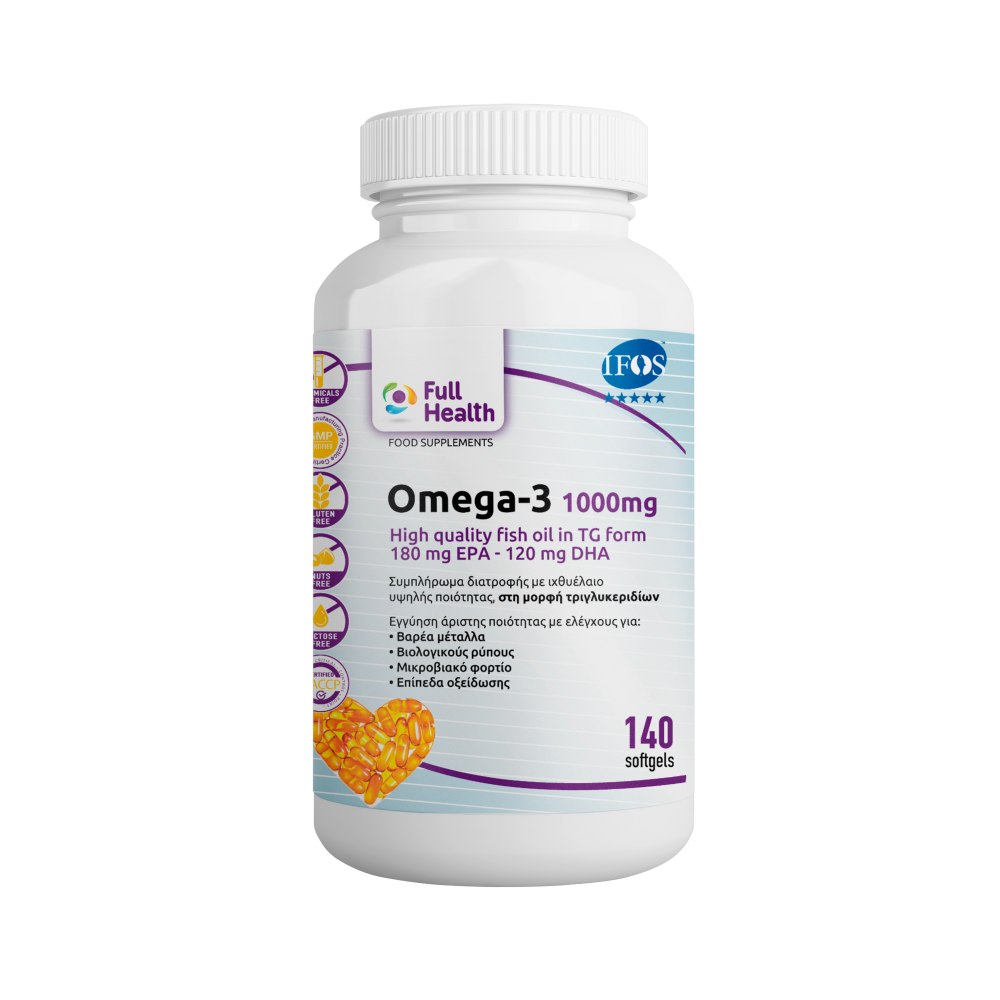 Omega-3 1000mg 140 softgels - Full Health