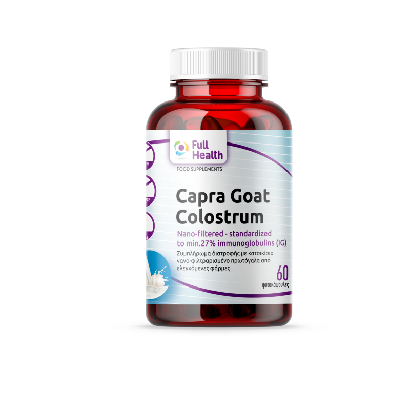 Capra Goat Colostrum 60 vcaps - Full Health 