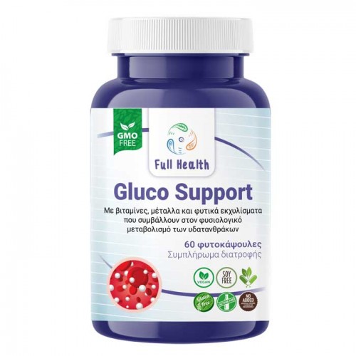 Gluco Support 60 vcaps - Full Health Gluco Support 60 vcaps - Full Health