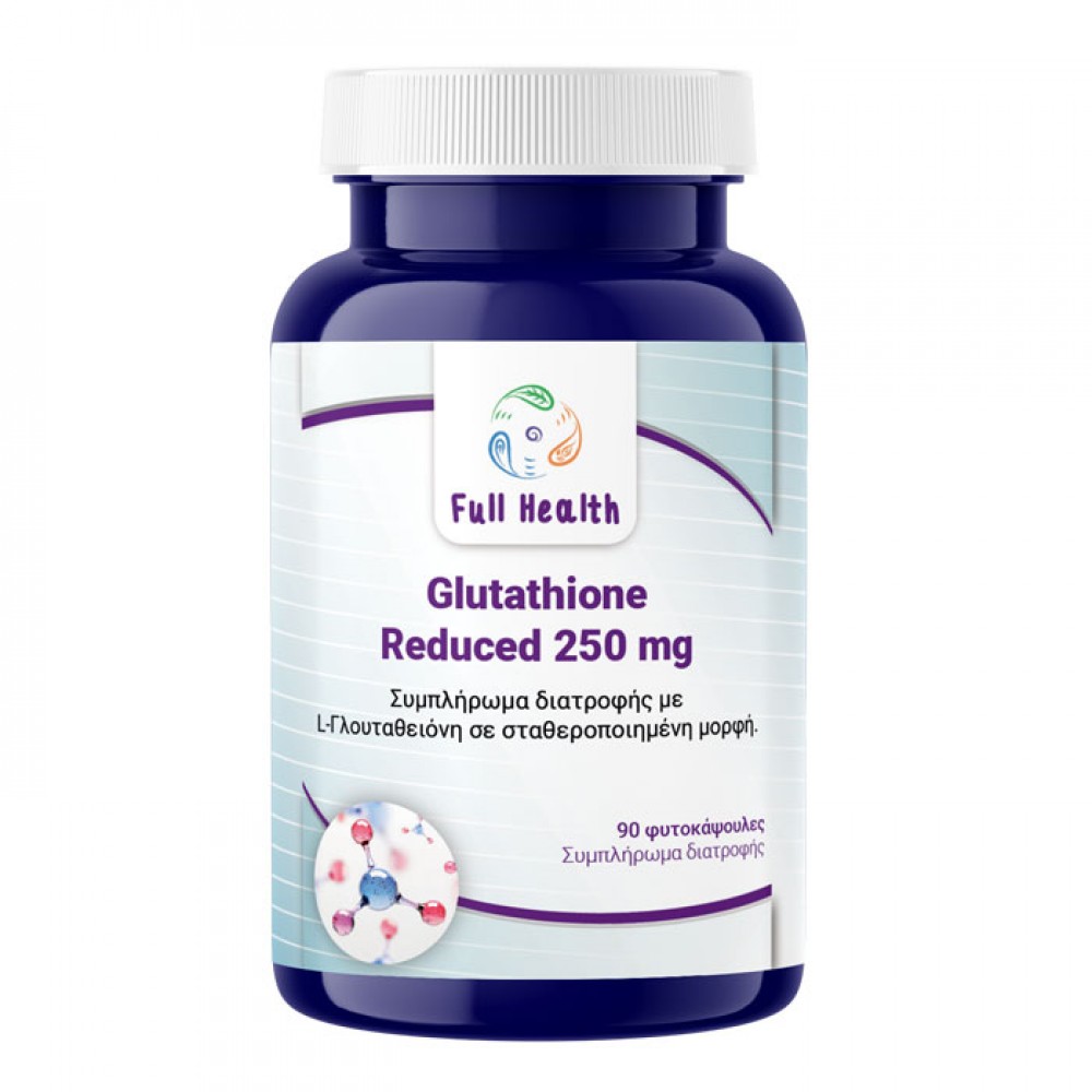 Glutathione Reduced 250mg 90 vcaps - Full Health