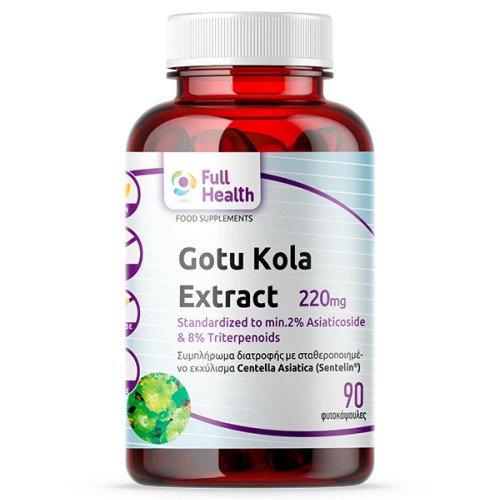 FULL HEALTH Gotu Cola 220 mg 90 vcaps