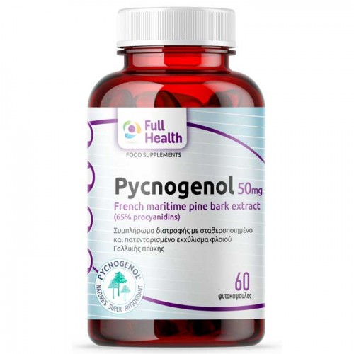 Pycnogenol 50mg 60 vcaps - Full Health Pycnogenol 50mg 60 vcaps - Full Health