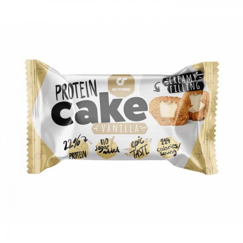 Protein Cake 50g - GoFitness / Vanilla Protein Cake 50g - GoFitness / Vanilla