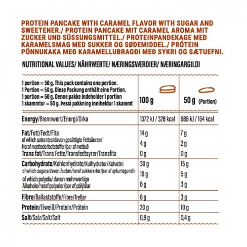 Protein Pancake 50gr - Go Fitness Protein Pancake 50gr - Go Fitness