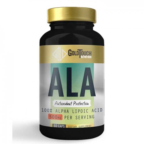 ALA Alpha Lipoic Acid 60 caps - GoldTouch nutrition