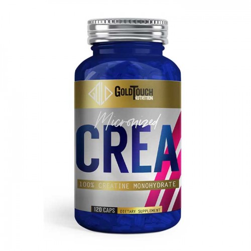 Creatine Monohydrate Micronized Crea 120caps - GoldTouch Nutrition