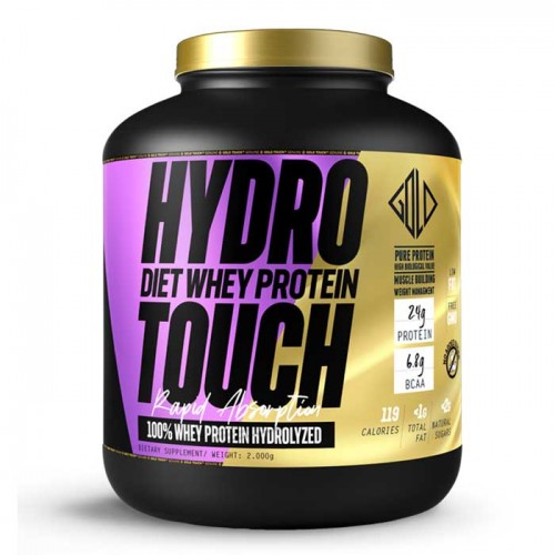 Hydro Touch Diet Whey Protein 2kg Chocolate - GoldTouch Nutrition Hydro Touch Diet Whey Protein 2kg Chocolate - GoldTouch Nutrition