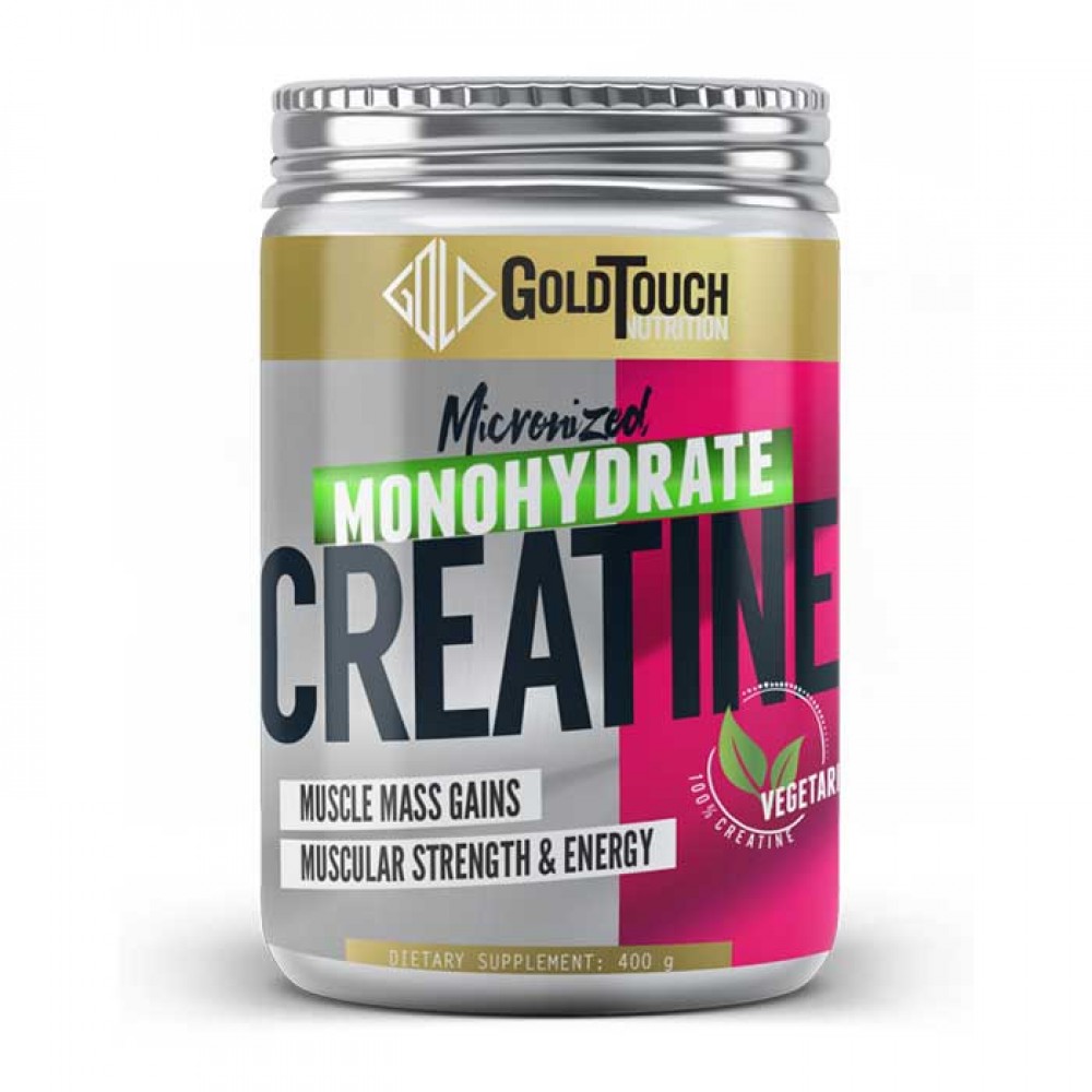 Creatine Monohydrate Micronized Mess 200 400gr - GoldTouch Nutrition