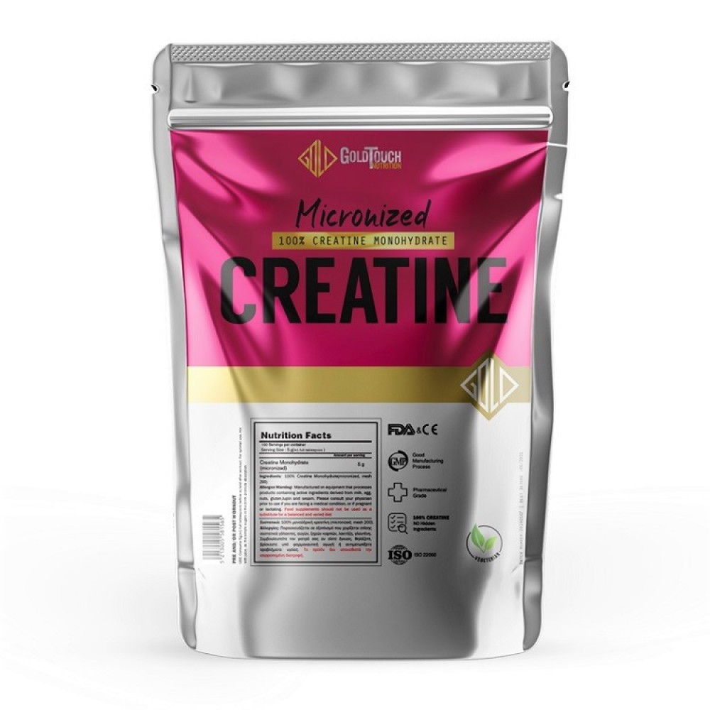 Creatine Monohydrate Micronized 500gr - GoldTouch Nutrition