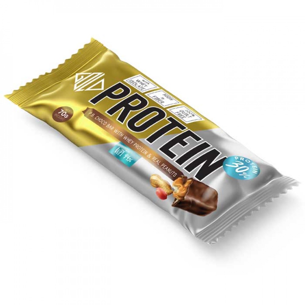 Protein Chocolate Bar 70g - GoldTouch Nutrition