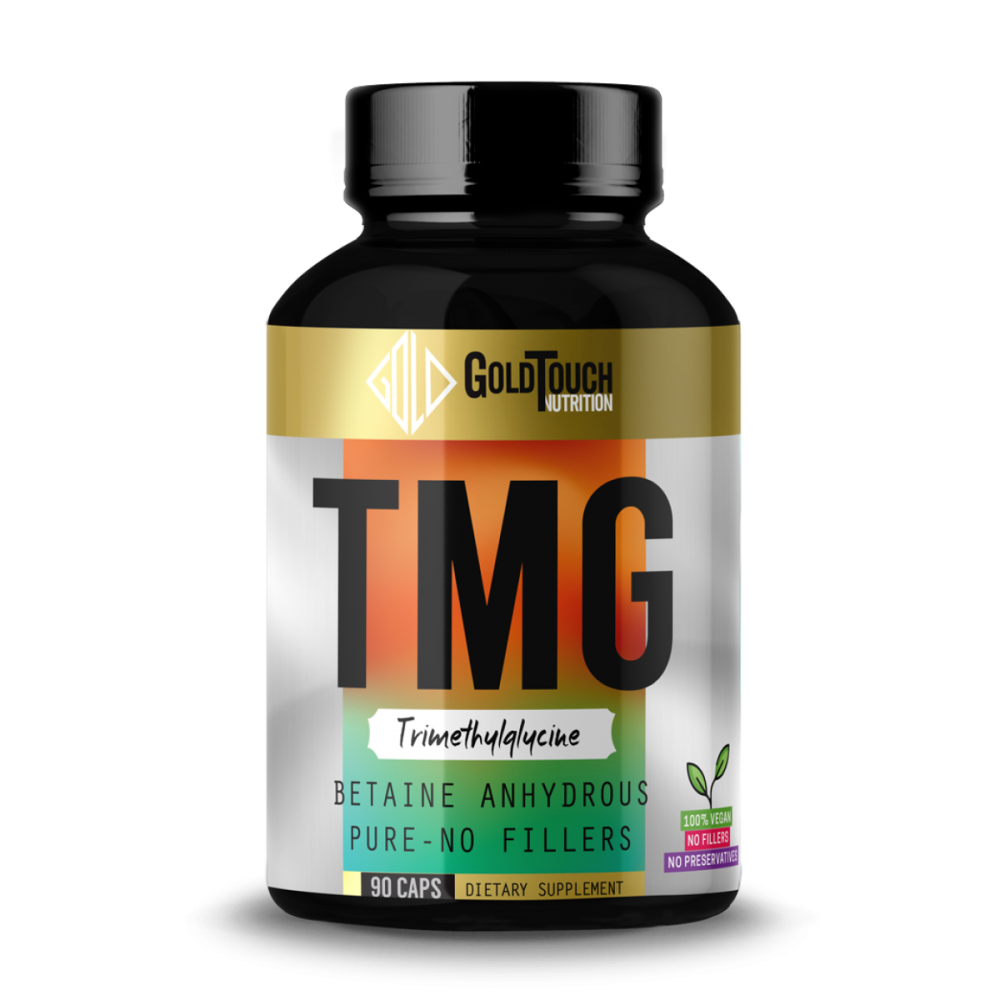 TMG TRIMETHYLGLYCINE 680mg 90 caps - Gold Touch Nutrition