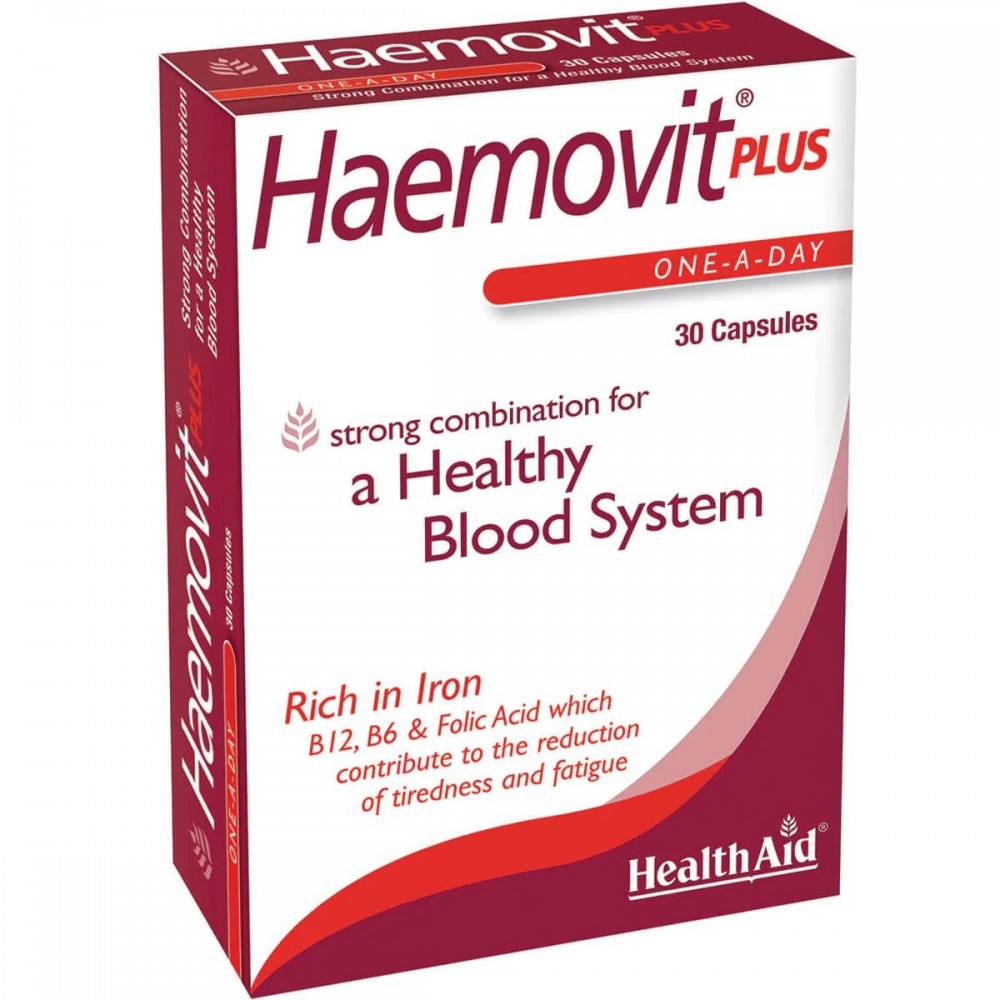 HEALTH AID Haemovit Plus -blister 30's