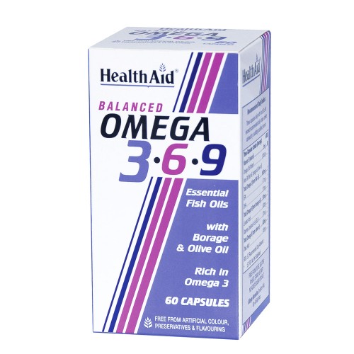 HEALTH AID OMEGA 3-6-9 60caps