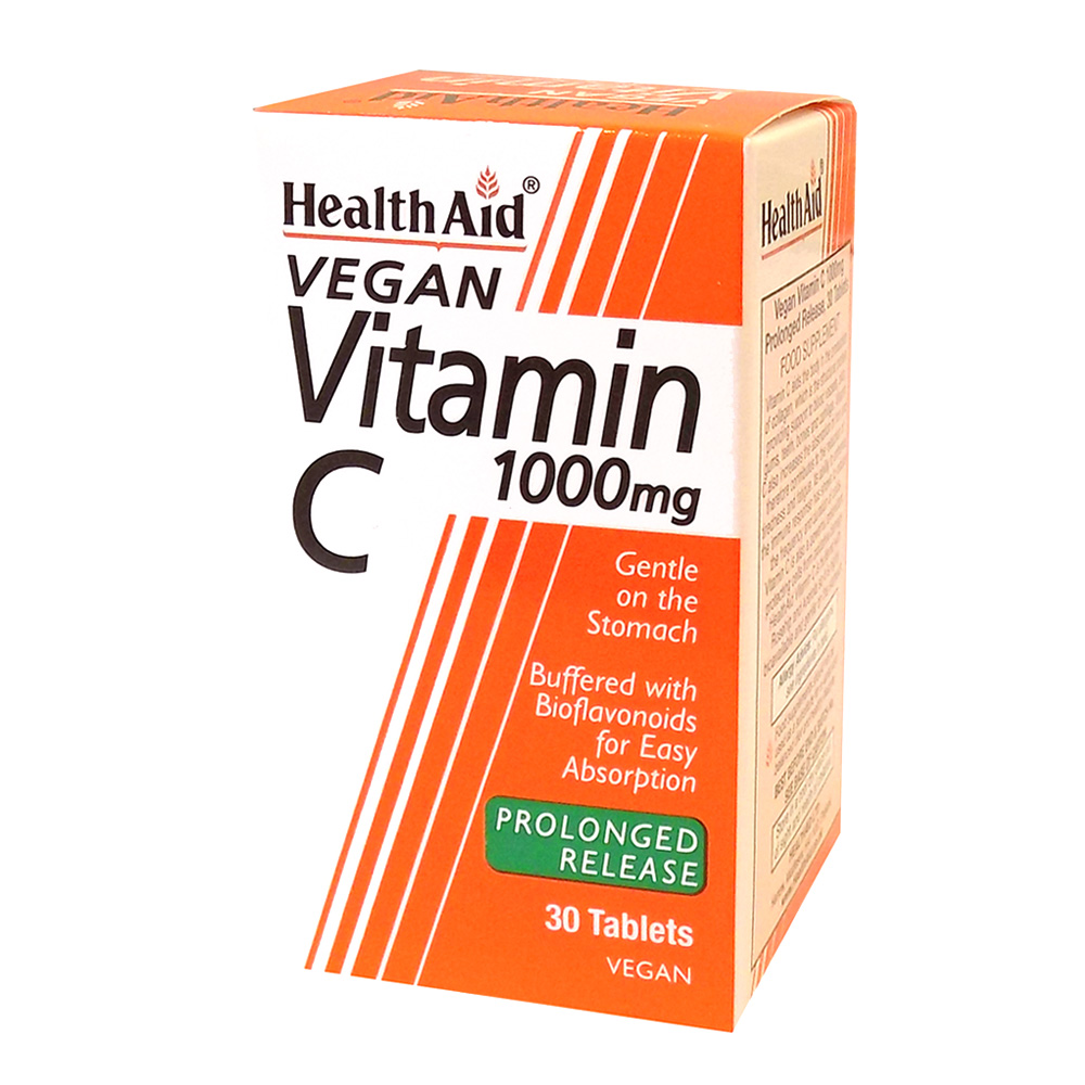 HEALTH AID VIT. C 1000mg. 30 tablets