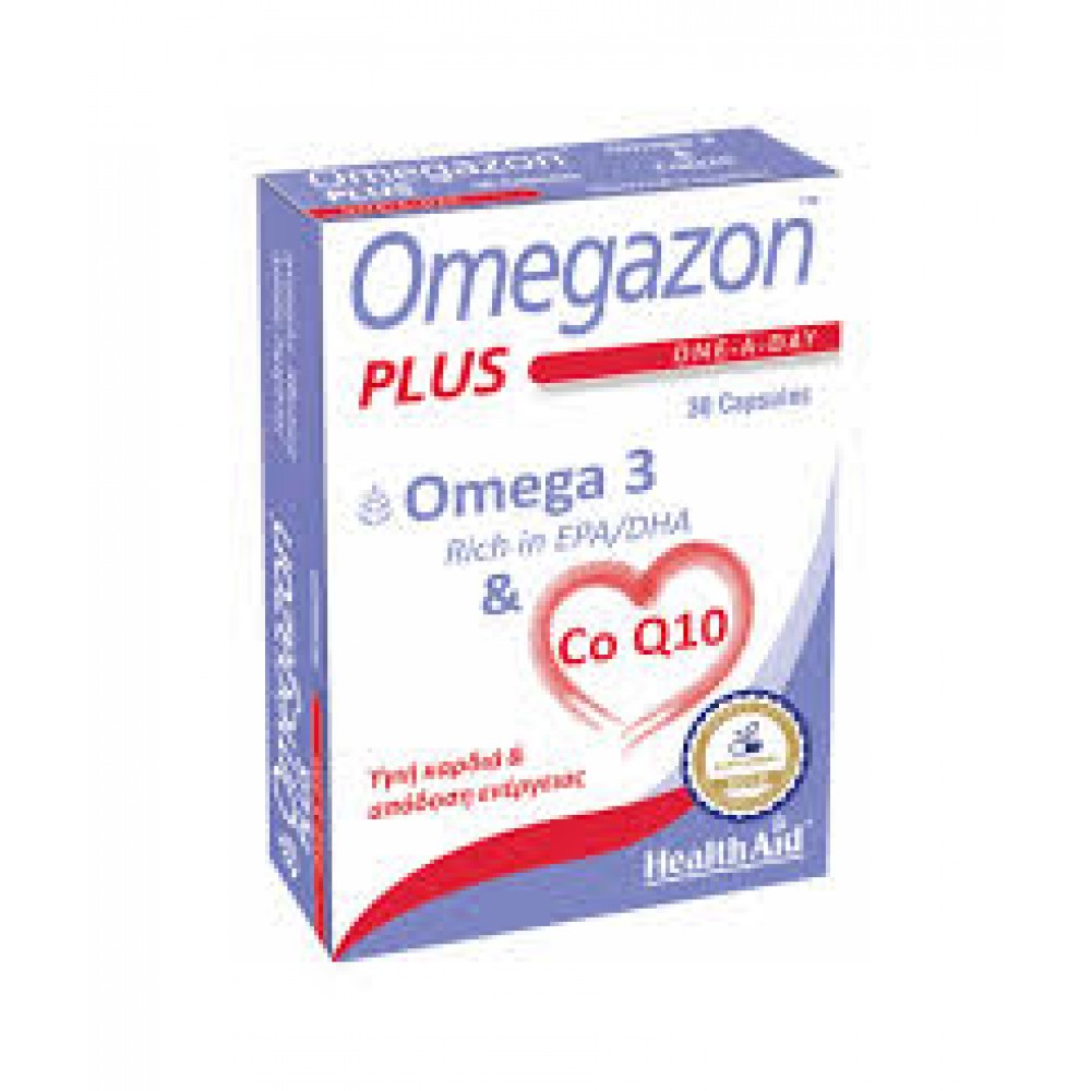 HEALTH AID OMEGA 3 CoQ10 30caps