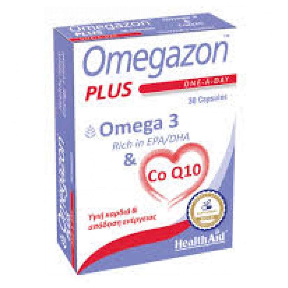HEALTH AID OMEGA 3 CoQ10 30caps