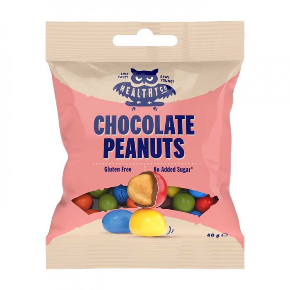 Chocolate Peanuts 40g - HealthyCo