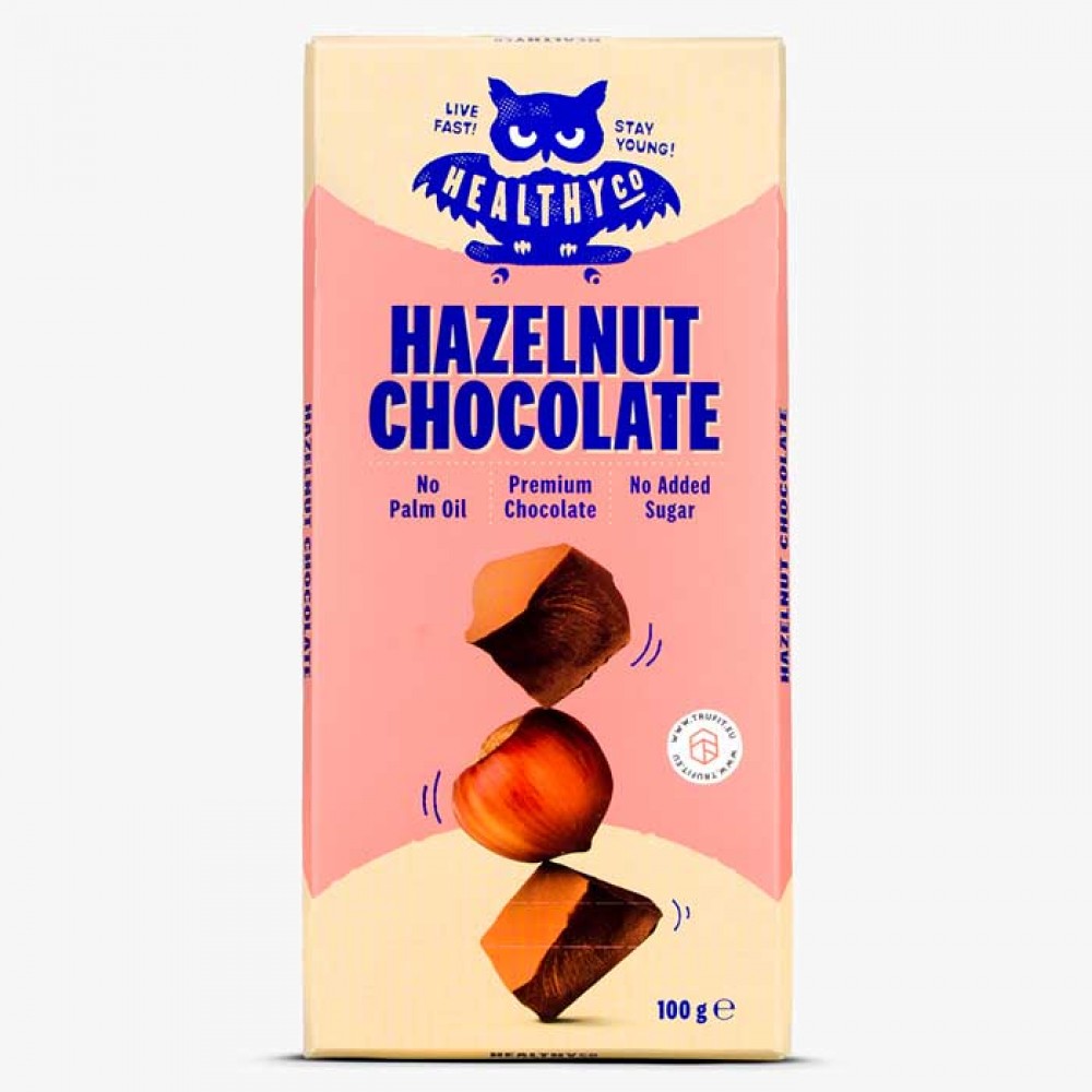 HealthyCo Hazelnut Chocolate 100gr