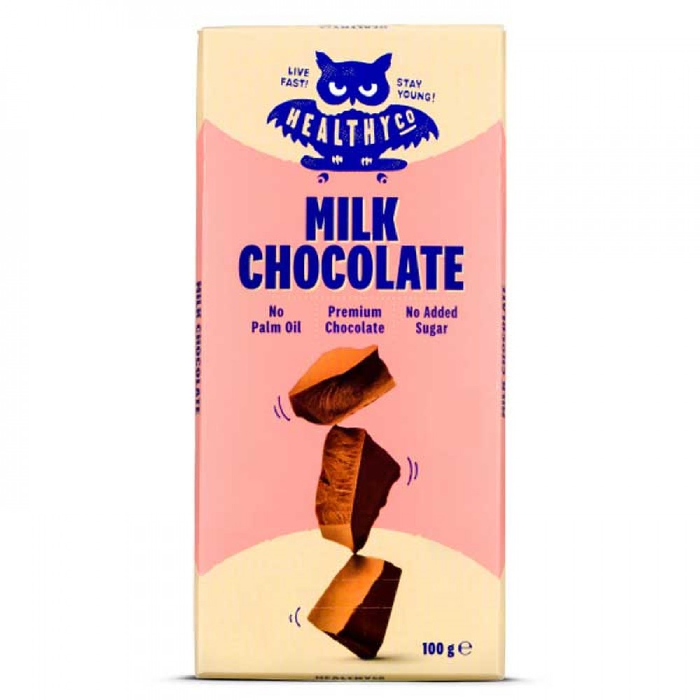 HealthyCo Milk Chocolate 100gr