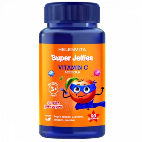 Super Jellies Vitamin C Acerola 60 ζελεδάκια - Helenvita / kids Super Jellies Vitamin C Acerola 60 ζελεδάκια - Helenvita / kids