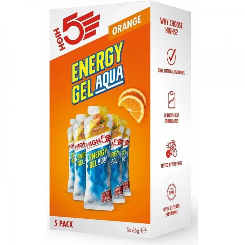 Energy Gel Aqua Pack 5 x 66g - High5