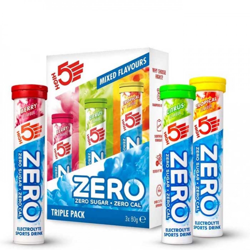 Zero Electrolyte Triple Pack 60 αναβράζοντα δισκία - High5