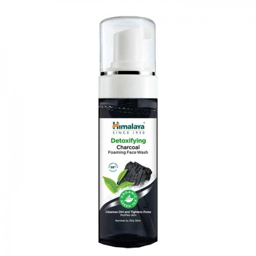Detoxifying Charcoal Foaming Face Wash 150ml - Himalaya Detoxifying Charcoal Foaming Face Wash 150ml - Himalaya