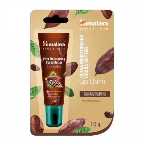 Ultra Moisturizing Cocoa Butter Lip Balm 10g - Himalaya 