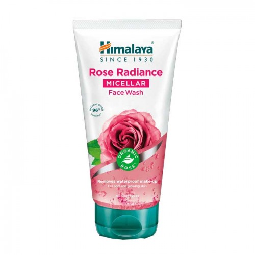 Rose Radiance Micellar Face Wash 150ml - Himalaya Rose Radiance Micellar Face Wash 150ml - Himalaya