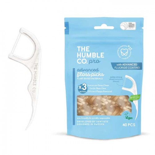HUMBLE PRO LINE FLOSS PICKS 40 pcs HUMBLE PRO LINE FLOSS PICKS 40 pcs