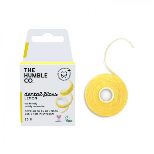 HUMBLE DENTAL FLOSS Lemon 50m HUMBLE DENTAL FLOSS Lemon 50m