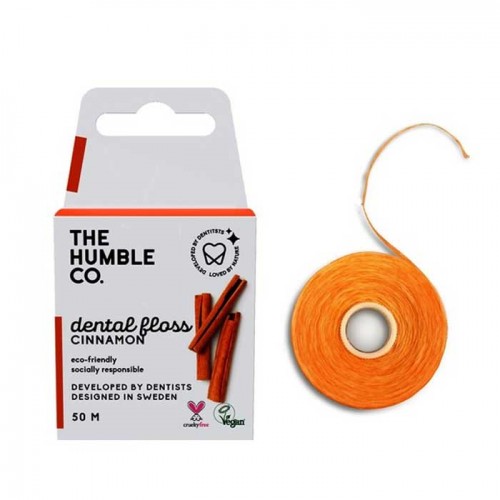 HUMBLE DENTAL FLOSS Cinnamon 50m HUMBLE DENTAL FLOSS Cinnamon 50m