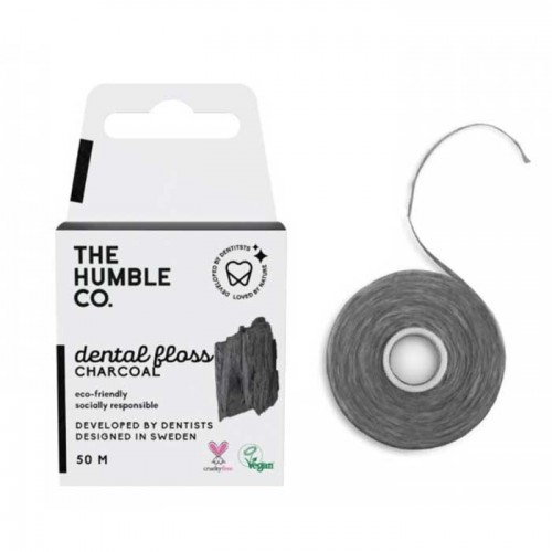 HUMBLE DENTAL FLOSS Charcoal 50m HUMBLE DENTAL FLOSS Charcoal 50m