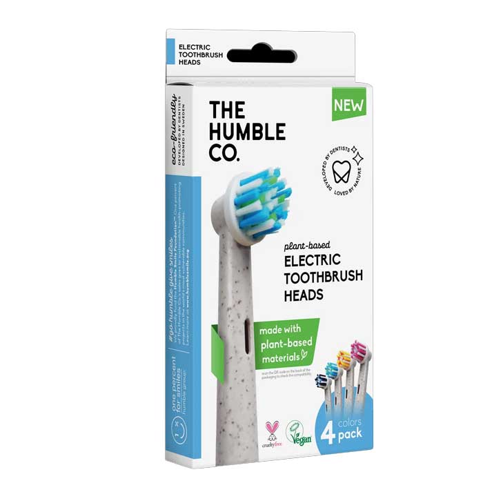 Plant Based Κεφαλές για Oral-B Οδοντόβουρτσες Soft 4τμχ - Humble Co