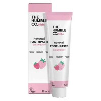 Kids Natural Toothpaste 75 ml Strawberry - The Humble Co