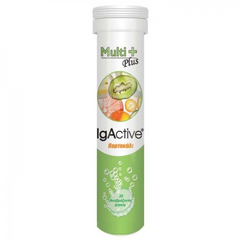 Multi Plus 20 Αναβράζοντα Δισκία - Igactive  Multi Plus 20 Αναβράζοντα Δισκία - Igactive