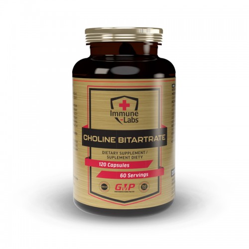 Choline Bitartrate 120 caps - Immune-Labs