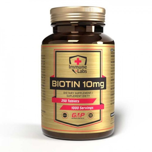 Biotin 10mg 250 tabs - Immune-Labs Biotin 10mg 250 tabs - Immune-Labs