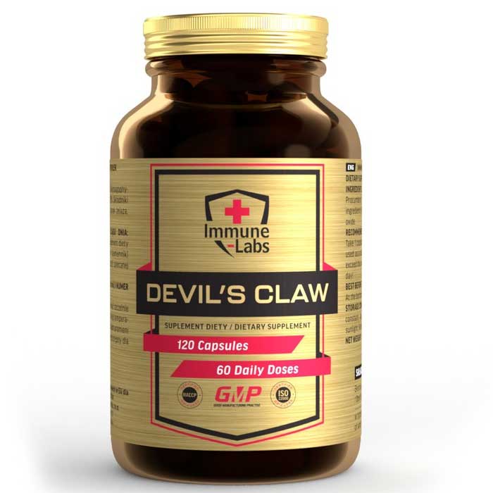 Devil's Claw 500mg 120 caps - Immune-Labs