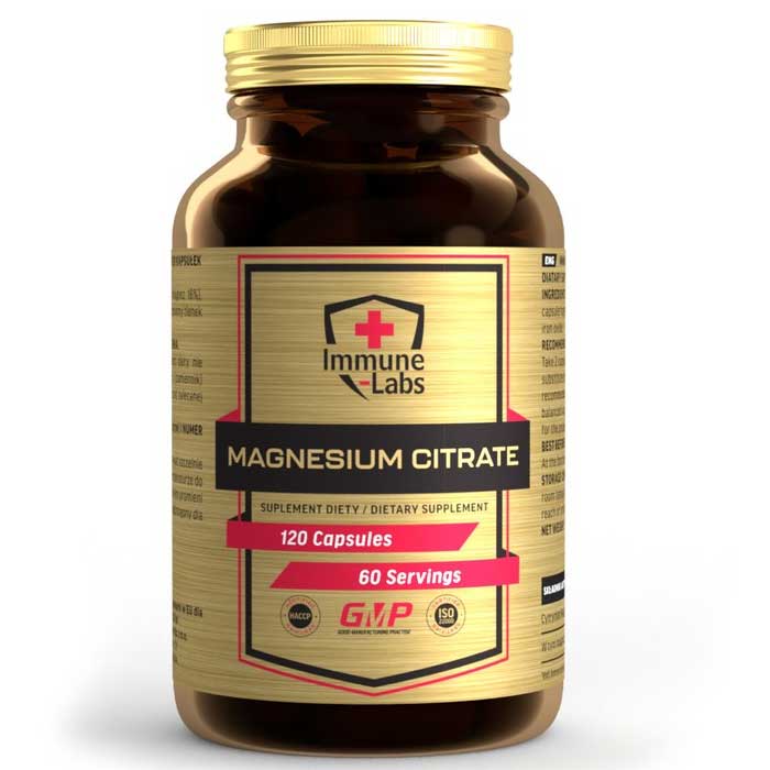 Magnesium Citrate 120 caps - Immune-Labs