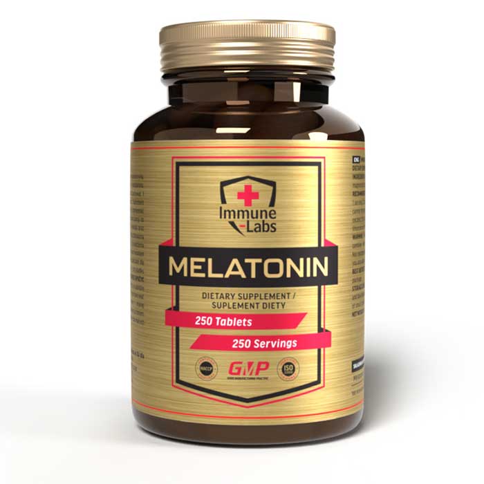 Melatonin 1mg 250 tabs - Immune-Labs
