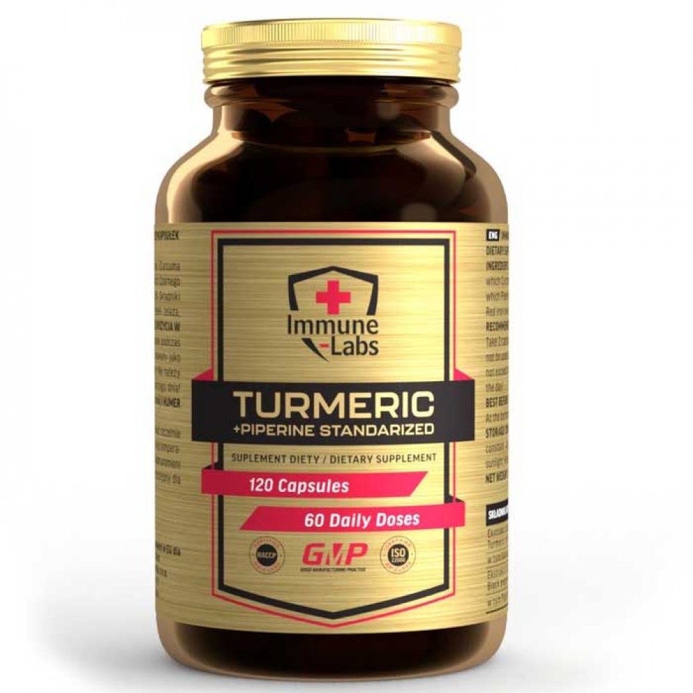Turmeric + Piperine 120 caps - Immune-Labs Turmeric + Piperine 120 caps - Immune-Labs