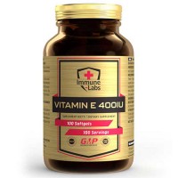 Vitamin E 400IU 100 softgels - Immune-Labs