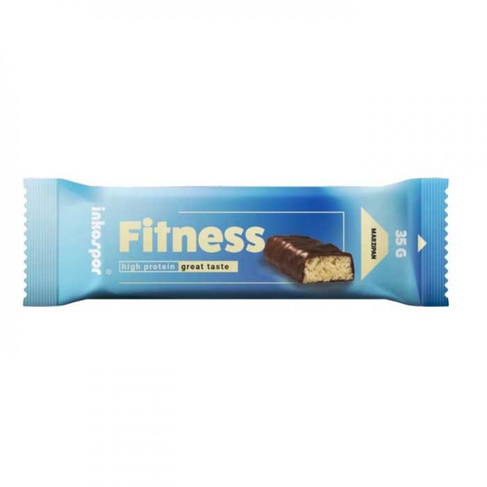 Fitness High Protein bar 35g - Inkospor / Marzipan Fitness High Protein bar 35g - Inkospor / Marzipan