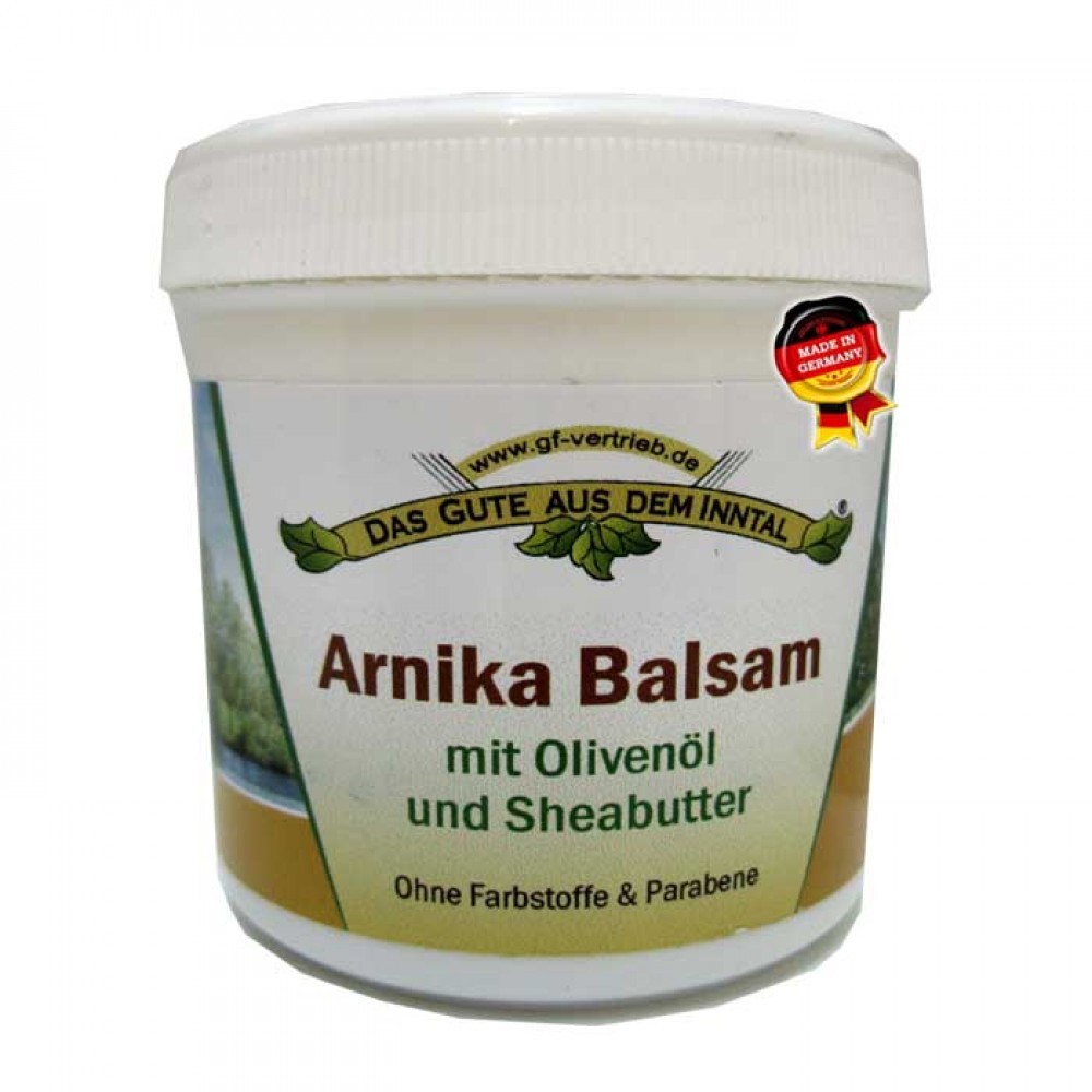 Arnika Balsam 120ml - Inntaler / (Βάλσαμο Άρνικας με ελαιόλαδο & βούτυρο καριτέ)