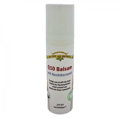 Q10 Balsam με Έλαιο Νυχτολούλουδου 75ml Dispenser - Inntaler / Κρέμα Προσώπου Q10 Balsam με Έλαιο Νυχτολούλουδου 75ml Dispenser - Inntaler / Κρέμα Προσώπου