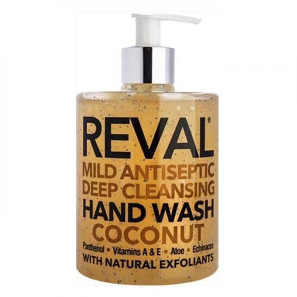 Coconut Mild Antiseptic Deep Cleansing Hand Wash 500ml - Intermed Reval