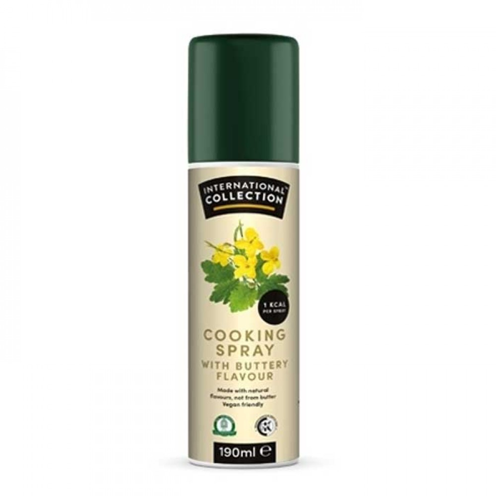 Cooking Spray Butter 190ml - International Collection
